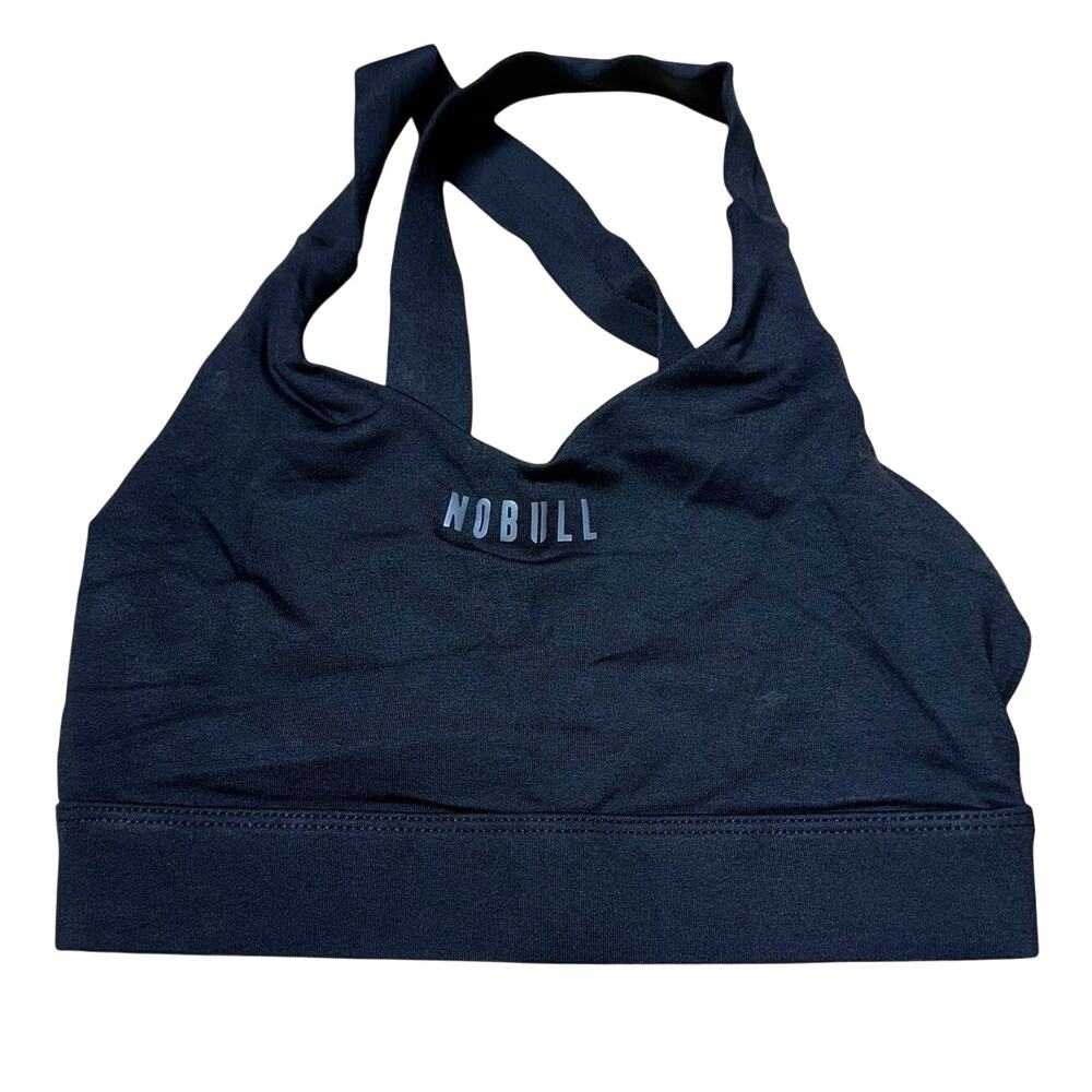 NOBULL Women's Running Bra Black Size X-Small in New With Tags Condition